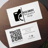 Fotografie trendy kunst code social media visitekaartje