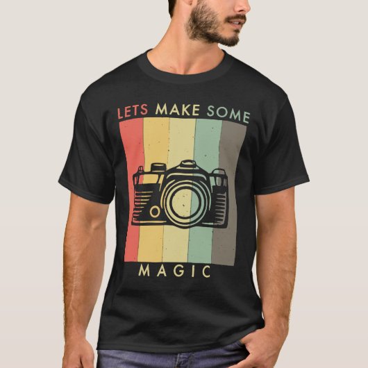 Fotografie TShirt Fotograaf Gift Lets Make So (Voorkant)
