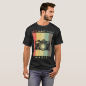 Fotografie TShirt Fotograaf Gift Lets Make So (Voorkant volledig)