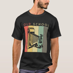 Fotografie TShirt Fotograaf Gift Old School C