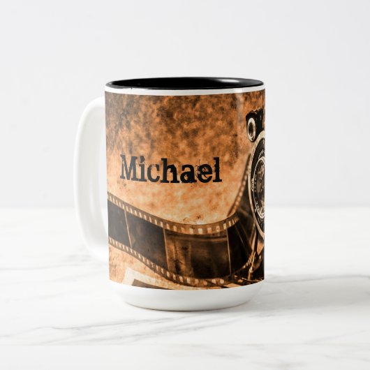 fotografie Twee-toon-Mok Tweekleurige Koffiemok (Voorkant links)