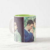 Fotografie Tweekleurige Koffiemok (Voorkant links)