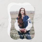 Fotografie-uitnodigingen : Feminine Kaart (Voorkant / Achterkant)