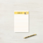 Fotografie van Adorable Eendjes Gelinieerd Post-it® Notes (Op bureau)