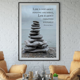Fotografie van airn | Citaat Bernard Shaw Poster