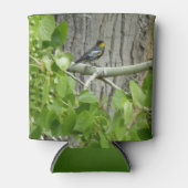 Fotografie van Audubon's Warbler-Natuur Blikjeskoeler (Voorkant)