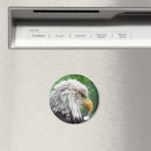Fotografie van Bald Eagle Magneet (Insitu (Vaatwasser))
