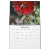 Fotografie van Bijen en Bloemen Natuur Kalender (Feb 2026)