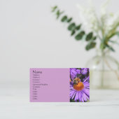 Fotografie van bijenrooster Natuur Visitekaartje (Staand voorkant)