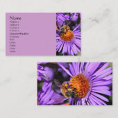 Fotografie van bijenrooster Natuur Visitekaartje (Voorkant / Achterkant)