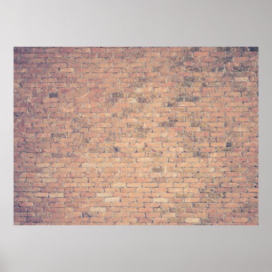 Fotografie van bruinbakstenen poster (Voorkant)