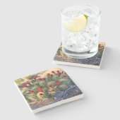 Fotografie van Cactus door Ann Charles Stenen Onderzetter (Zijkant)