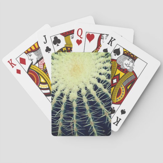 Fotografie van Cactus Pokerkaarten (Achterkant)