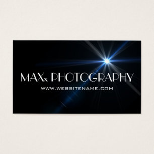 Fotografie van Cool Modern Flare Visitekaartjes