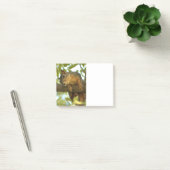 Fotografie van Cute & Curious Squirrel Natuur Post-it® Notes (Kantoor)