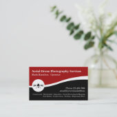 Fotografie van de antenne Nieuwe Visitekaartjes (Staand voorkant)