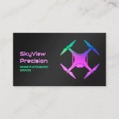 Fotografie van de antenne visitekaartje (Voorkant)