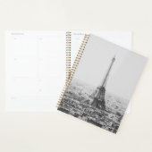 Fotografie van de Black and White Eiffel Tower Planner (Display)