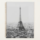 Fotografie van de Black and White Eiffel Tower Planner (Voorkant)