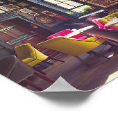 Fotografie van de kleine Talk Koffiewinkel Poster (Hoek)