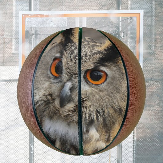 Fotografie van de oliepuil basketbal