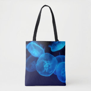 FOTOGRAFIE VAN DE SCHADE VAN JELLYFISH TOTE BAG