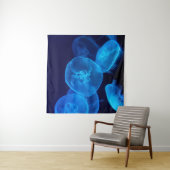FOTOGRAFIE VAN DE SCHADE VAN JELLYFISH WANDKLEED (In Situ (horizontaal))
