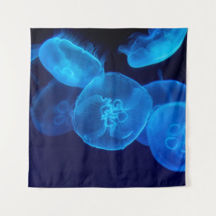 FOTOGRAFIE VAN DE SCHADE VAN JELLYFISH WANDKLEED
