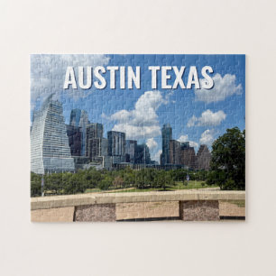 Fotografie van de skyline van Austin Texas Legpuzzel