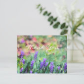Fotografie van de vroege lente briefkaart (Staand voorkant)