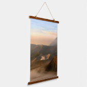 Fotografie van de vulkaan hangend wandkleed (Gebogen)