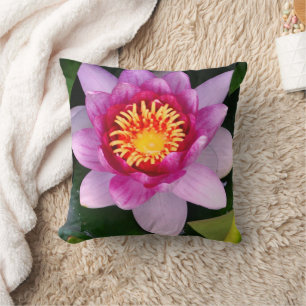 Fotografie van de waterLilly Flower Kussen