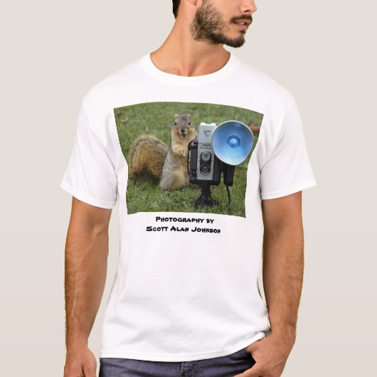 Fotografie van Eekhoorns door Scott Alan Johnson T-shirt (Voorkant)
