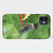 Fotografie van een roodkeelkolibrie Case-Mate iPhone case (Achterkant (horizontaal))