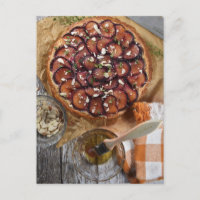 Fotografie van Frangipane Plum Honey Tart