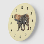 Fotografie van gepotte wilde kat grote klok (Hoek)