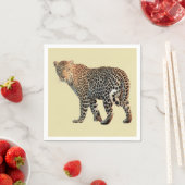 Fotografie van gepotte wilde kat servetten (Insitu)