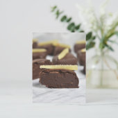 Fotografie van Ginger Chocolate Bon Bons Briefkaart (Staand voorkant)