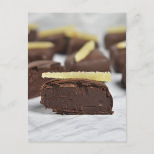 Fotografie van Ginger Chocolate Bon Bons Briefkaart