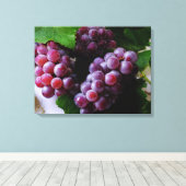 Fotografie van grapevine Fruit Canvas Afdruk (Insitu (Houten vloer))