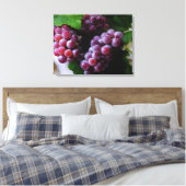 Fotografie van grapevine Fruit Canvas Afdruk (Insitu (Slaapkamer))