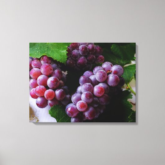 Fotografie van grapevine Fruit Canvas Afdruk (Voorkant)