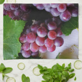 Fotografie van grapevine Fruit Theedoek (Gevouwen)