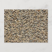 Fotografie van grind en zand Natuur Briefkaart (Voorkant)