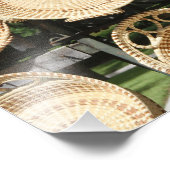 Fotografie van handbediende manden, Charleston SC Foto Afdruk (Hoek)