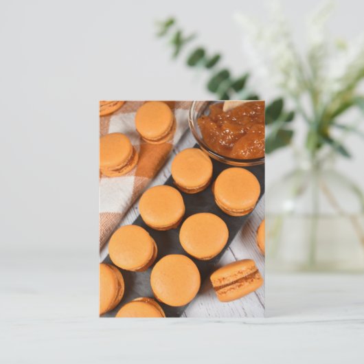 Fotografie van het Franse banketbakkerij Briefkaart (Staand voorkant)