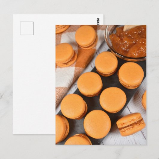 Fotografie van het Franse banketbakkerij Briefkaart (Voorkant / Achterkant)