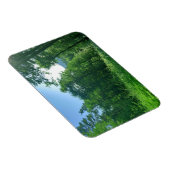 Fotografie van het groene boslandschap magneet (Rechterzijde)