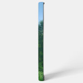 Fotografie van het groene boslandschap samsung galaxy hoesje (Linkerkant)