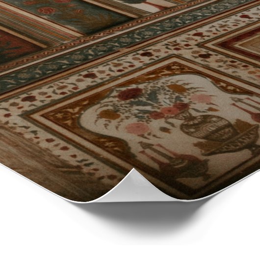 FOTOGRAFIE VAN HET GROENE CACTUS-PLANT POSTER (Hoek)